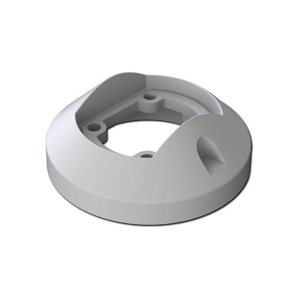 Fixed Coupling, 1.85 in. H x 5.08 in. W x 5.08 in. L, Aluminum